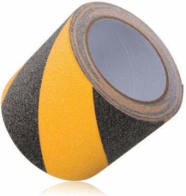 Boriva Single side HANDHELD Dispenser cello tape (Manual)(Set of 1, Black, Yellow)