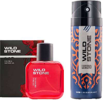 Wild Stone ULTRA SENSUAL 30+LEGEND 150 ML Perfume Body Spray  -  For Men &amp; Women  (180 ml, Pack of 2)