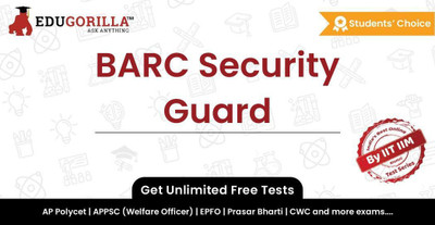 EduGorilla BARC Security Guard(Online Test Series)