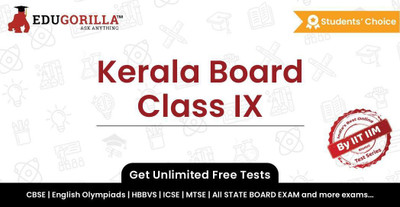 EduGorilla Kerala Board Class IX(Online Mock Test)