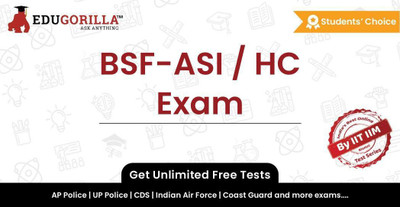 EduGorilla BSF-ASI / HC Exam(Online Test Series)