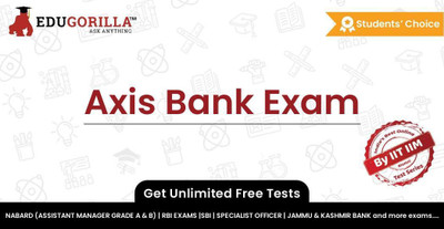 EduGorilla Axis Bank Exam(Online Test Series)