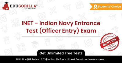 EduGorilla INET - Indian Navy Entrance Test (Officer Entry) Exam(Online Test Series)