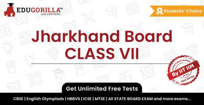 EduGorilla Jharkhand Board CLASS VII(Online Test Series)