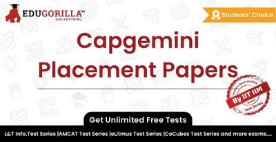 EduGorilla Capgemini Placement Papers(Online Test Series)