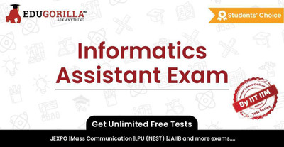 EduGorilla Informatics Assistant Exam(Online Test Series)