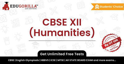 EduGorilla CBSE XII (Humanities)(Online Test Series)
