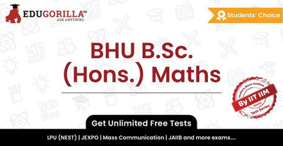 EduGorilla BHU B.Sc. (Hons.) Maths(Online Test Series)