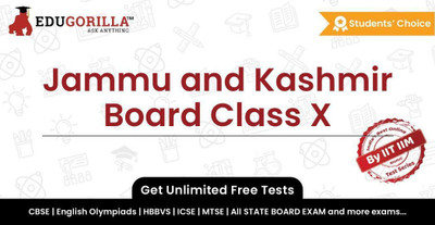 EduGorilla Jammu and Kashmir Board Class X(Online Test Series)