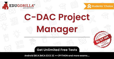 EduGorilla C-DAC Project Manager(Online Test Series)