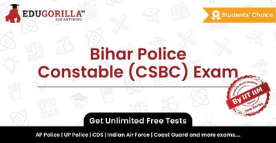EduGorilla Bihar Police Constable (CSBC) Exam(Online Test Series)