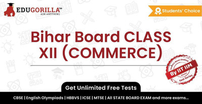EduGorilla Bihar Board CLASS XII (COMMERCE)(Online Test Series)