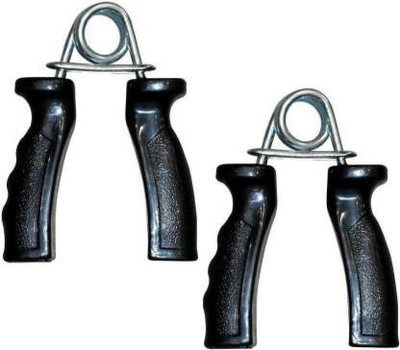 Shashi Enterprises Pair of Plastic Handgrip Hand Grip/Fitness Grip(Black)