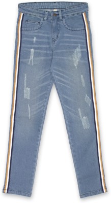 instafab Regular Boys Blue Jeans