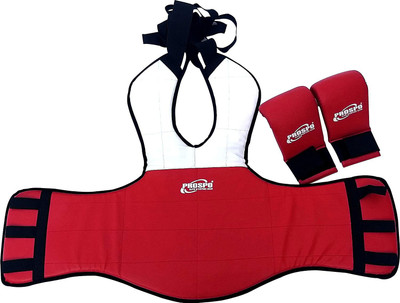 PROSPO Taekwondo-Chest guard with Taekwondo Glove Boxing Kit
