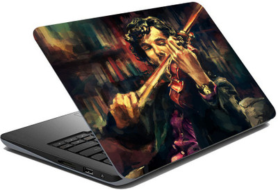 wallpics lap5084 Vinyl Laptop Skin Compatible for 15.6 inch(Theme: Superheroes)
