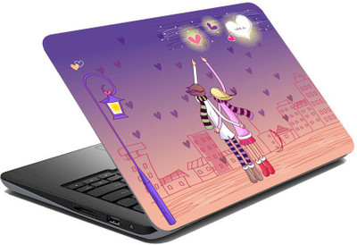 wallpics lap5059 Vinyl Laptop Skin Compatible for 15.6 inch(Theme: Superheroes)