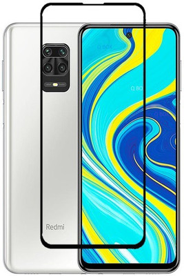 Q Box Edge To Edge Tempered Glass for Redmi note 9 pro, redmi note 9S(Pack of 1)