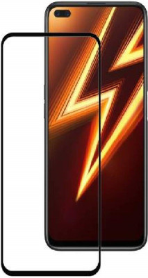 NKCASE Edge To Edge Tempered Glass for Realme 6 PRO(Pack of 1)