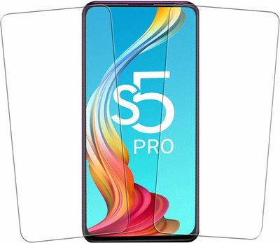 Flipkart SmartBuy Tempered Glass Guard for Infinix S5 Pro(Pack of 2)