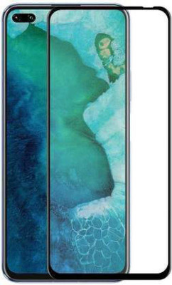 NewSelect Edge To Edge Tempered Glass for Realme 6 Pro(Pack of 1)