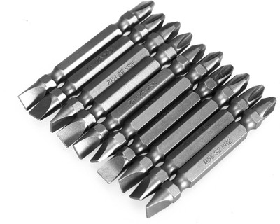 tool trust High Quality PH2 Plus Minus Screwdriver Bit Set(Pack of 10)