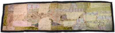 Global Art Traders Multicolor 201 cm Table Runner(Cotton)