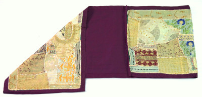 Global Art Traders Multicolor 56 cm Table Runner(Cotton)