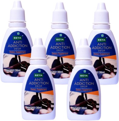 seya Anti Addiction Drop 30ml pack of 5(5 x 6 ml)