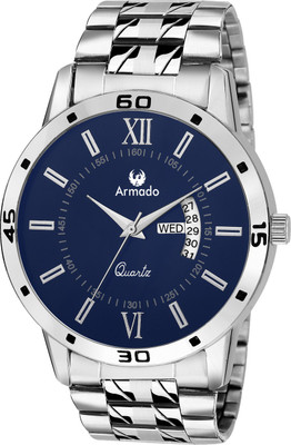 ARMADO 110-BLU Date n Day Analog Watch  - For Men