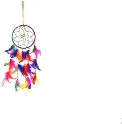 craftside craftside multicolor dream catcher,deco Feather Dream Catcher(8 inch, Multicolor)