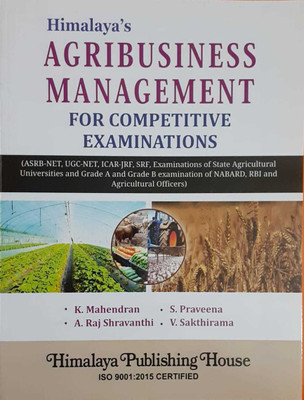 Agribusiness Management for Competitive Examination(English, Paperback, y Dr. V. Sakthirama Dr. K. Mahendran,Dr. S. Praveena,Dr. A. Raj Shravanthi)