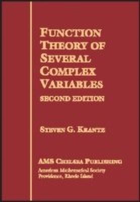 Function Theory of Several Complex Variables(English, Hardcover, Krantz Steven G.)