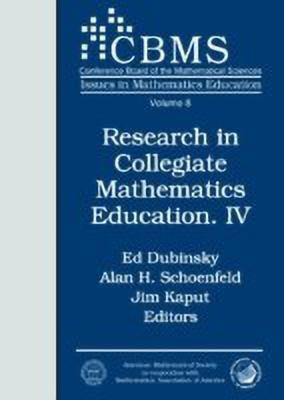 Research in Collegiate Mathematics Education IV(English, Paperback, unknown)