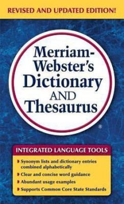 Merriam-Webster's Dictionary and Thesaurus(English, Paperback, Merriam-Webster Inc.)