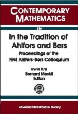 In the Tradition of Ahlfors and Bers(English, Paperback, unknown)