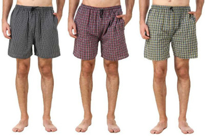 SD Fashions Checkered Men Boxer