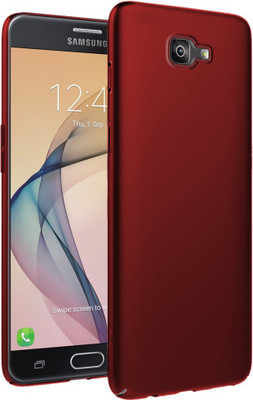 Genron Back Cover for Samsung Galaxy J7 Prime(Red, Hard Case)
