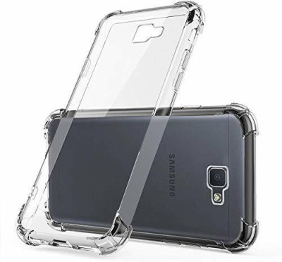 Big Cat Bumper Case for Samsung Galaxy J7 Prime Shock Proof Bumper Corners with Air Cushion Technology(Transparent, Shock Proof, Pack of: 1)