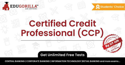 EduGorilla Certified Credit Professional (CCP)(Online Test Series)