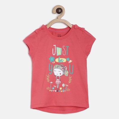 MINI KLUB Baby Girls Casual Pure Cotton Knit Top(Red, Pack of 1)