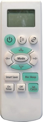 LipiWorld DB93-08808A DB9308808A AC Remote Compatible for VE-58 Samsung AC Remote Controller(White)