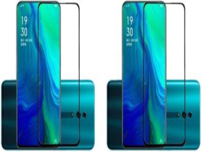 BeeVault Edge To Edge Tempered Glass for OPPO Reno 2z(Pack of 2)