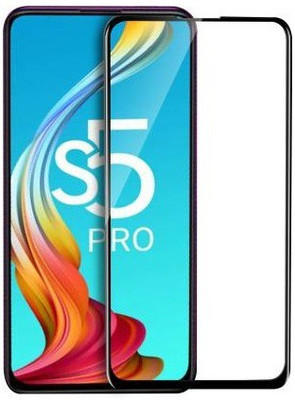 AKSHUD Edge To Edge Tempered Glass for Infinix S5 Pro(Pack of 1)