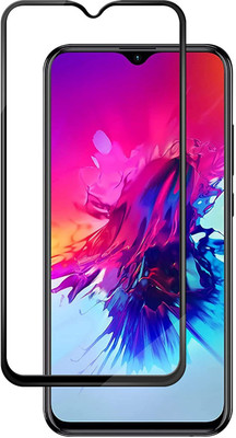 DSCASE Edge To Edge Tempered Glass for Infinix Smart 3 Plus(Pack of 1)