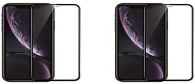 BeeVault Edge To Edge Tempered Glass for Apple iPhone XR(Pack of 2)