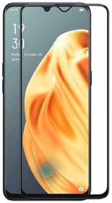 NewSelect Edge To Edge Tempered Glass for Oppo A91(Pack of 1)