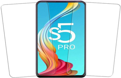 BeeVault Tempered Glass Guard for Infinix S5 Pro(Pack of 2)
