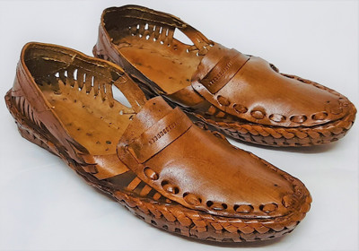 FOOT N TOE Mojaris For Men(Tan , 7)