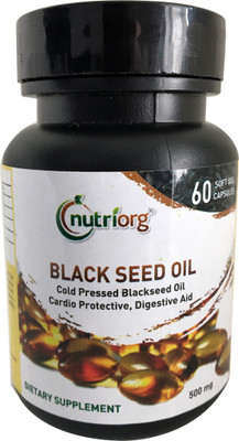 Nutriorg Blackseed oil soft gel Capsule(60 No)